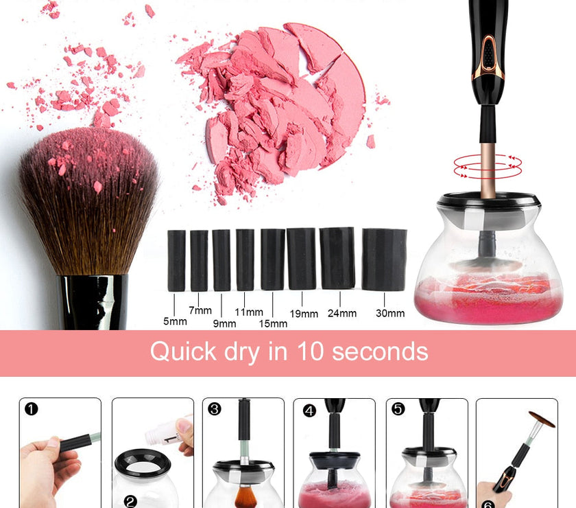 Makeup Brush Automatic Cleaner