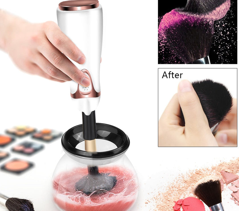 Makeup Brush Automatic Cleaner