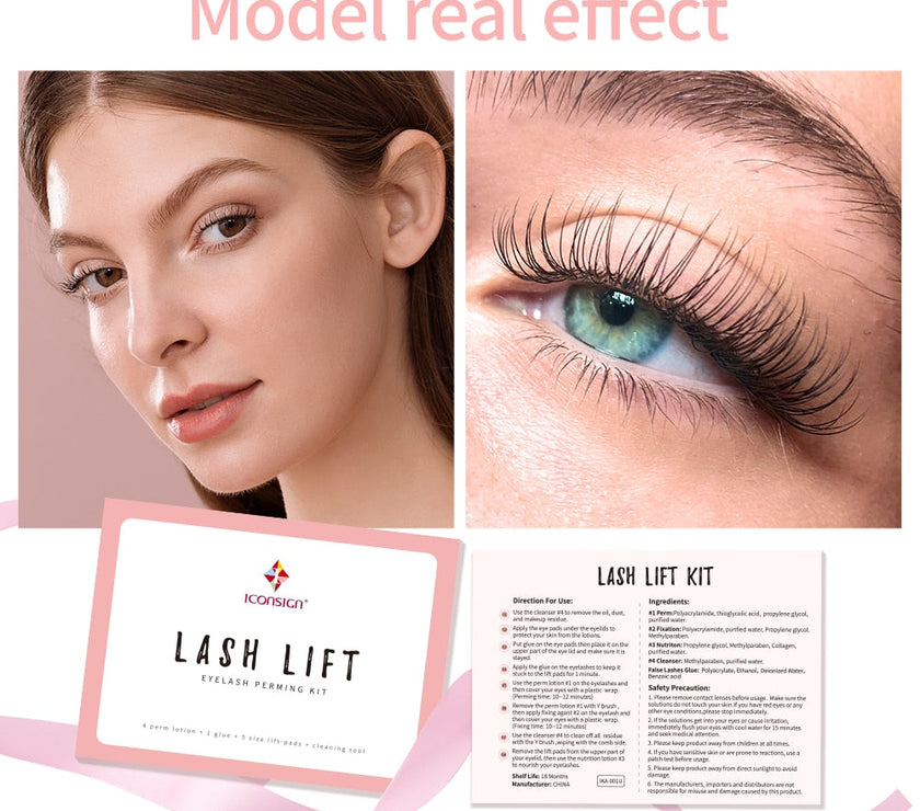 Dropshipping ICONSIGN Lash Lift Kit Lifiting Eyelash