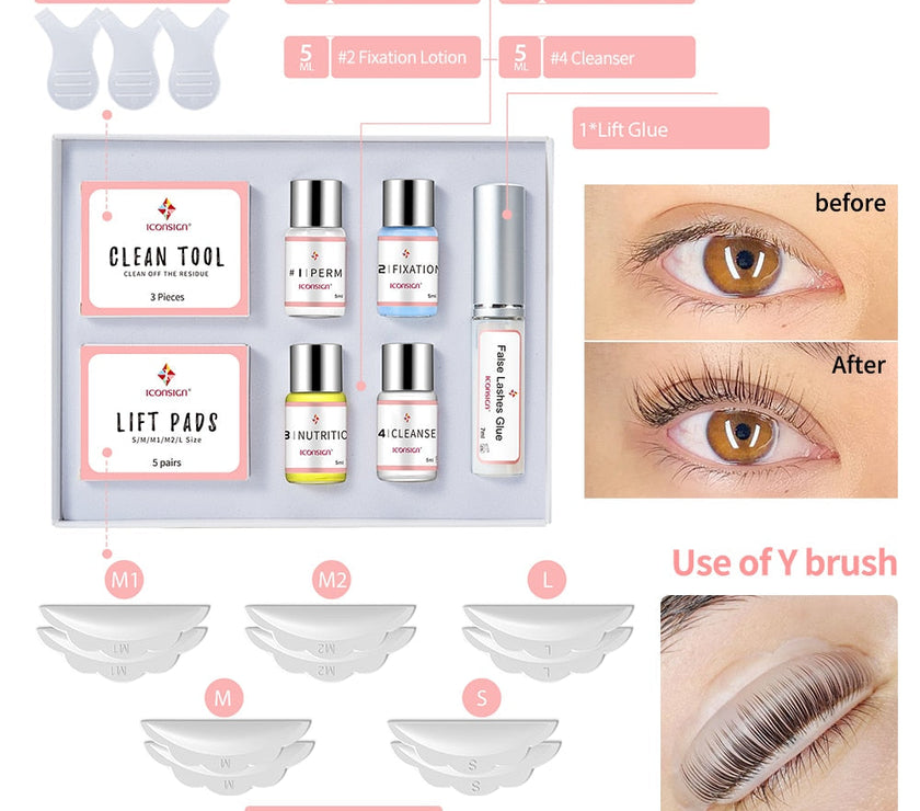 Dropshipping ICONSIGN Lash Lift Kit Lifiting Eyelash