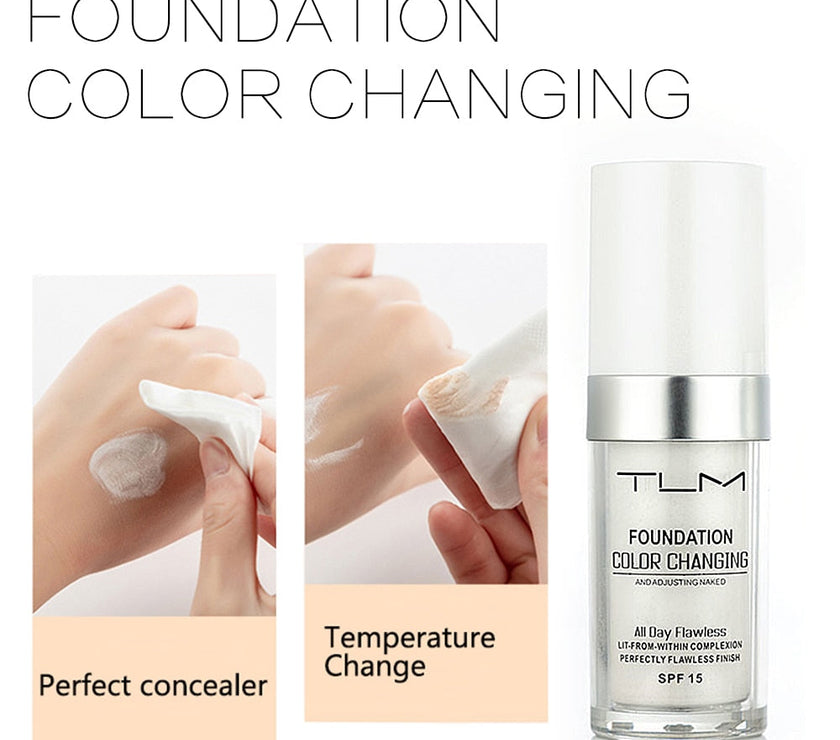 Color Changing Foundation