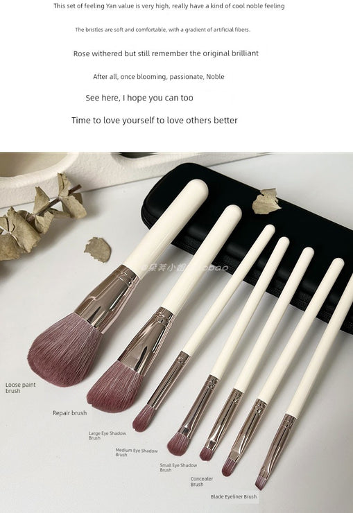 Cangzhou Makeup Brush Tool Outfit Novice Dry Rose