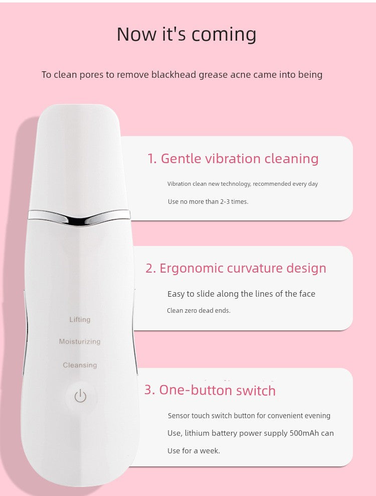 Ultrasonic Blackhead Removal Cleaning Skin Cleaner Home Equipment