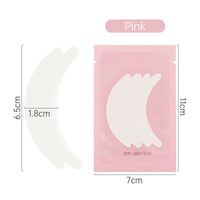 50 Pairs Eyelash Extension Butterfly foam hydrogel eye patch Grafted false Lash Under Eye Gel Pad Stickers Tips Makeup Tools