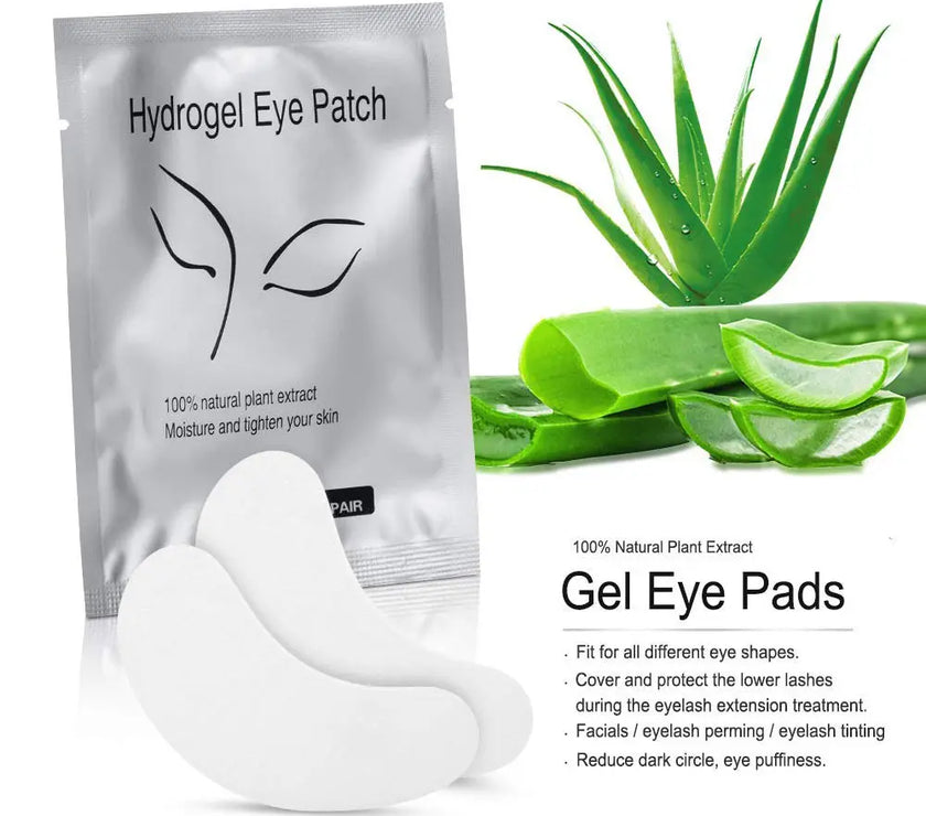 50pairs Eyelashes For Eyelash Extensions Eye Pads Pillows Disposable Patch Under Lash Tips Lint Free Sticker Wraps Makeup