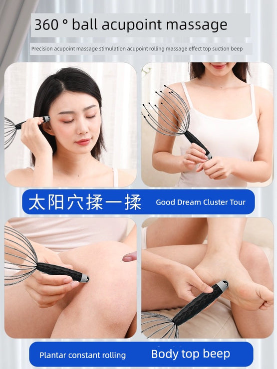 Octopus Soul Extraction Head Massager