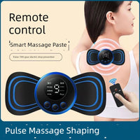 [Buy One Get Three Free] Cervical Spine Massage Pad Full Body Pulse Massage Rechargeable Massager Cervical Spine Waist and Back Intelligence