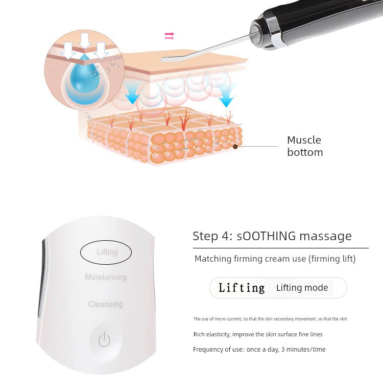 Ultrasonic Blackhead Removal Cleaning Skin Cleaner Home Equipment