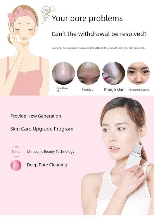 Ultrasonic Blackhead Removal Cleaning Skin Cleaner Home Equipment