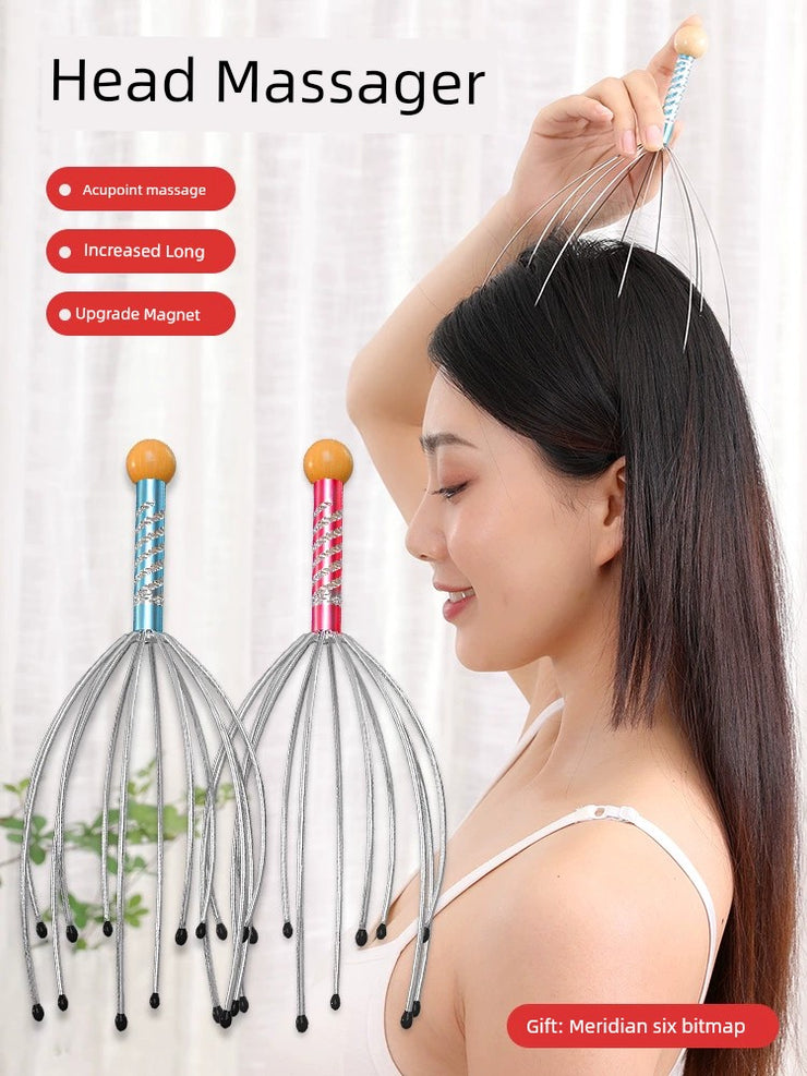 Octopus Soul Extraction Head Massager